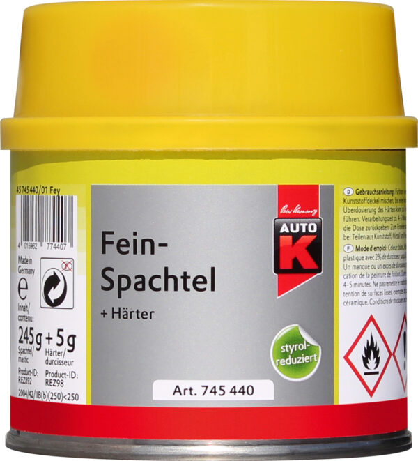 Auto-K FEINSPACHTEL 250G