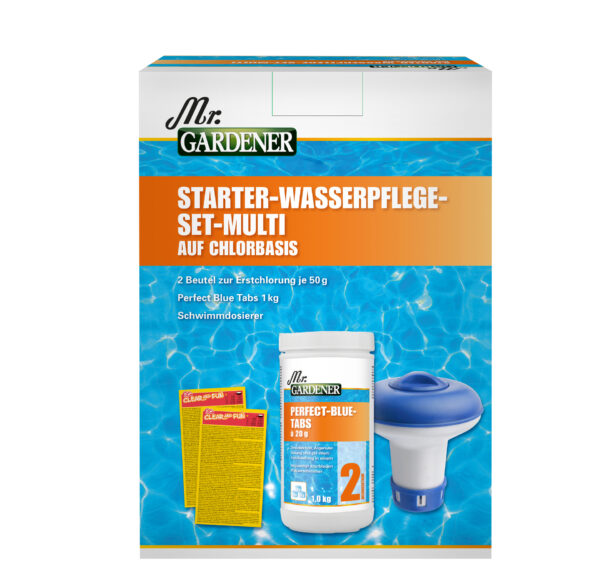 Starter-Wasserpflegeset Multi Chlor
