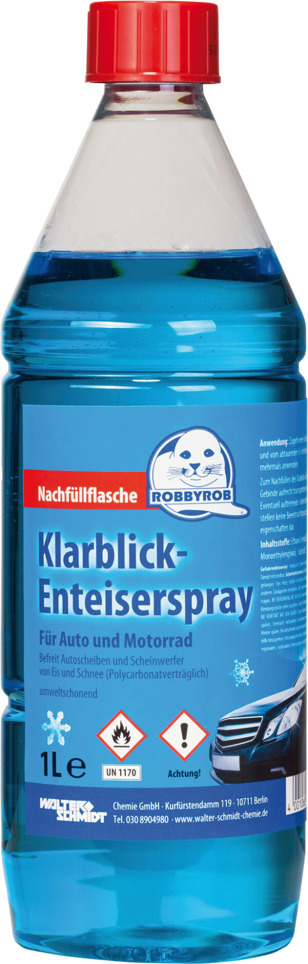 Enteiserspray Nachfüllflasche, 1,0l