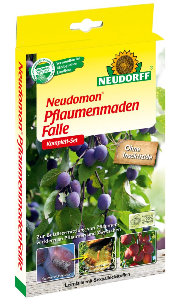 Neudomon PflaumenmadenFalle