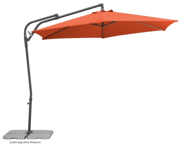 Ampelschirm Genua Ø 300/6cm, sechseckig