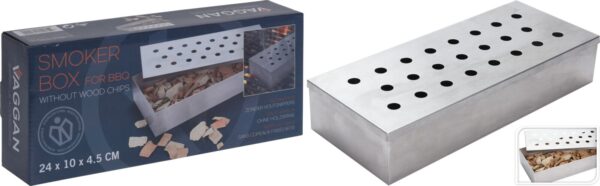 Räucherbox, Edelstahl