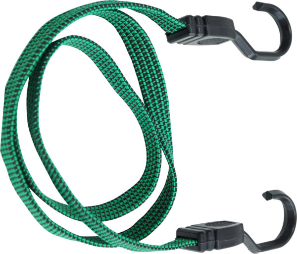 Gepäckspanner flach mit Haken, 2 Stück