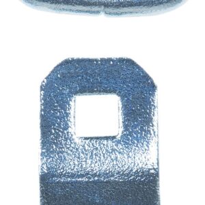 Zurröse mit D-Ring, verzinkt