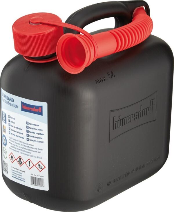 Benzinkanister 5l Standard schwarz