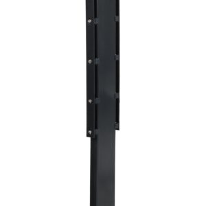Premium Gabionenpfosten 120x40x2400mm, anthrazit
