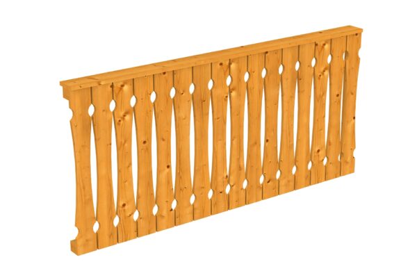 Brüstung Balkonschalung Fichte