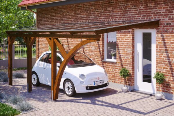 Carport Eifel mit Bogen 300 x 541cm