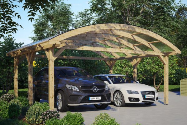 Carport Franken Leimholz