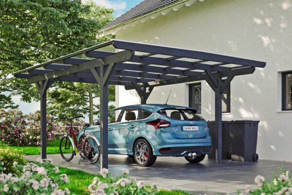 Carport Odenwald gerade Kopfbänder