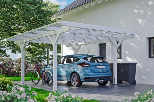 Carport Odenwald gerade Kopfbänder