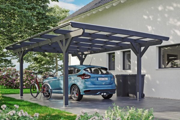Carport Odenwald gerade Kopfbänder