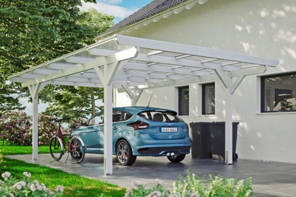 Carport Odenwald gerade Kopfbänder