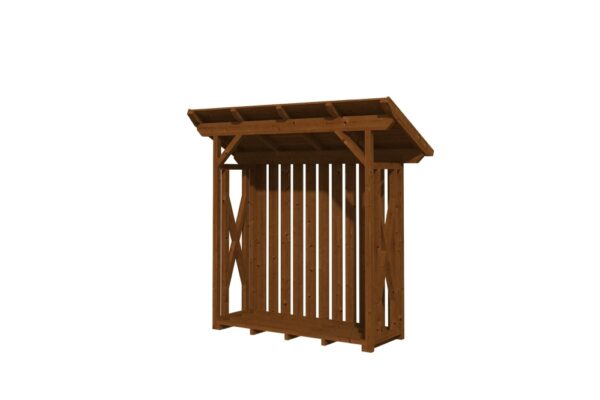 Holzunterstand Lars 1, 240x102cm