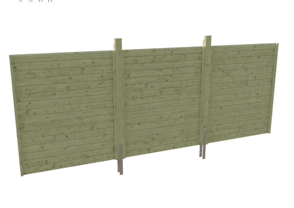 Rückwand Profilschalung 550x200cm