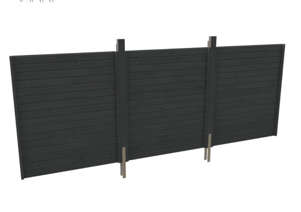 Rückwand Profilschalung 550x200cm