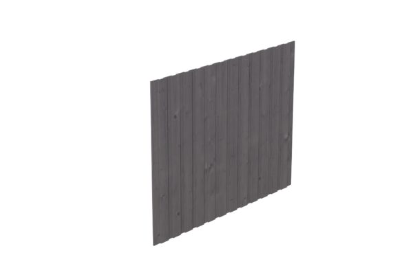 Seitenwand aus Deckeschalung 20x120mm Fichte