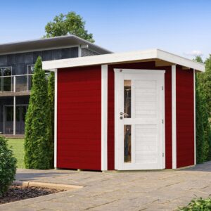 Gartenhaus 229 A, 21 mm, neue Design-Einzeltür