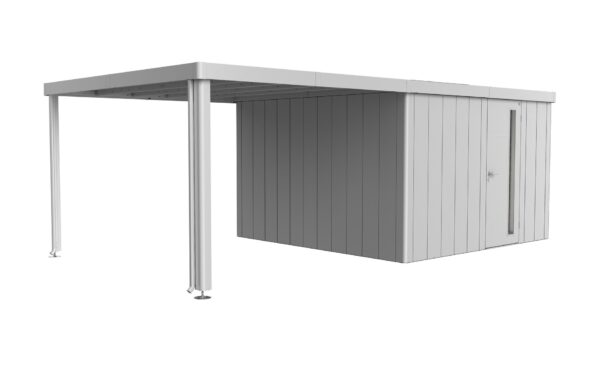 Seitendach zu Gerätehaus Neo