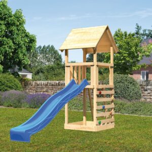 Kinderspielturm Lotti mit 2,5m Rutsche