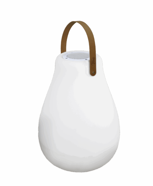 Gartenlampe Kurby 38 Beleuchtet mit Lautsprecher