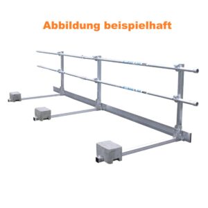 ASC Group Flachdach - Absturzsicherung - DKO klappbar Komplettset 24 m
