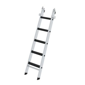 Günzburger Steigtechnik Stufen-Glasreinigerleiter Mittelteil mit clip-step R13 5 Stufen