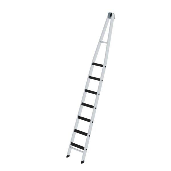 Günzburger Steigtechnik Stufen-Glasreinigerleiter Oberteil mit clip-step R13 7 Stufen