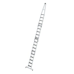Günzburger Steigtechnik Stufen-Glasreinigerleiter-Satz mit nivello®-Traverse und clip-step R13 4-teilig