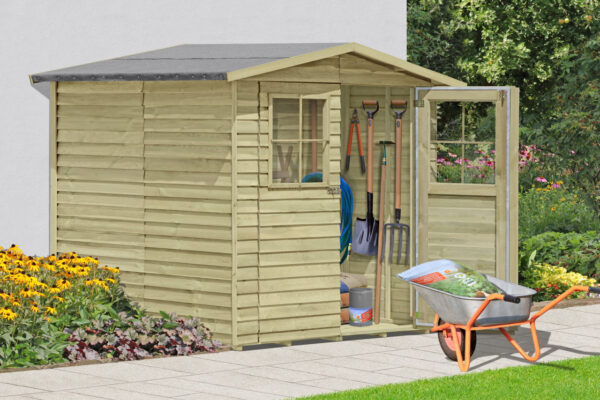 Ger?tehaus Hamburg 2 (zweifl?gelig) 180x180x210cm KDI