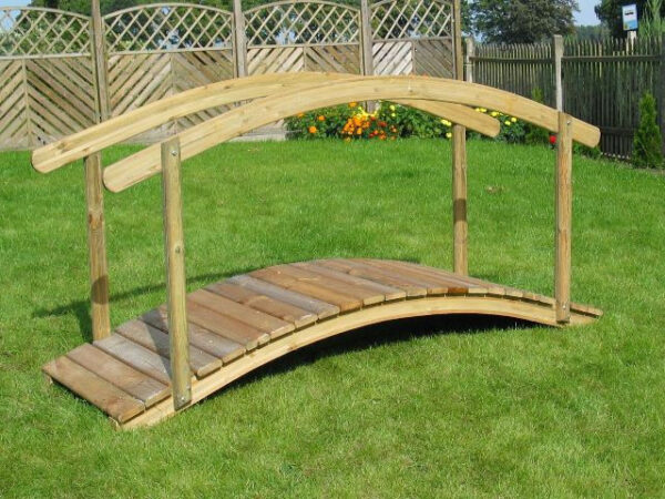 Gartenbr?cke/ Teichbr?cke Typ 250-80 mit zwei Handl?ufen