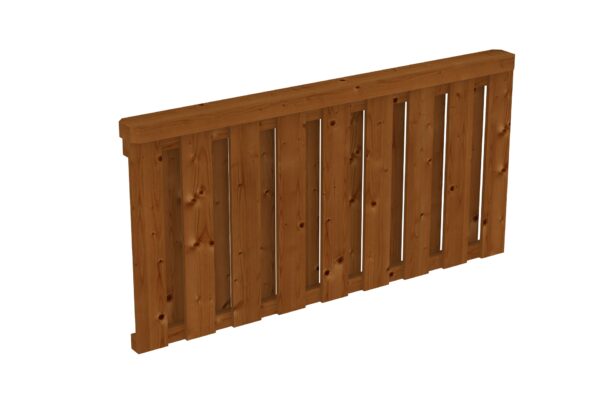 Brüstung Deckelschalung Douglasie