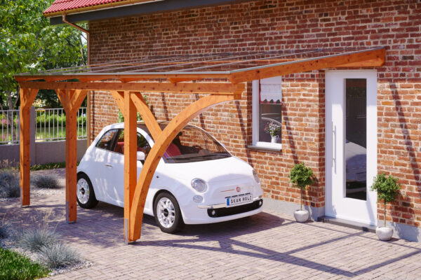 Carport Eifel mit Bogen 300 x 541cm