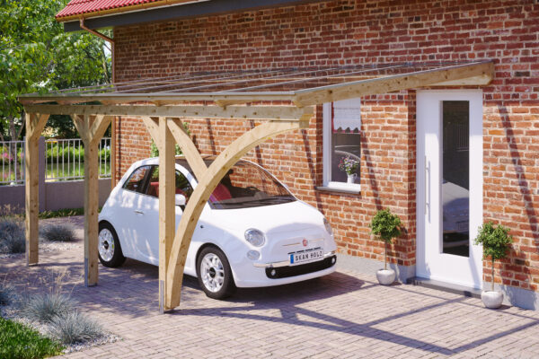 Carport Eifel mit Bogen 300 x 541cm