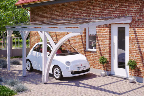 Carport Eifel mit Bogen 300 x 541cm