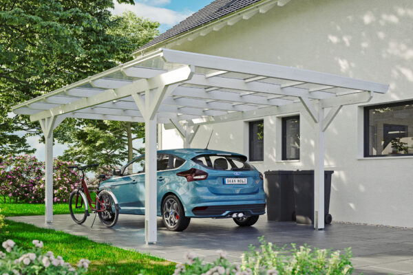 Carport Odenwald gerade Kopfbänder