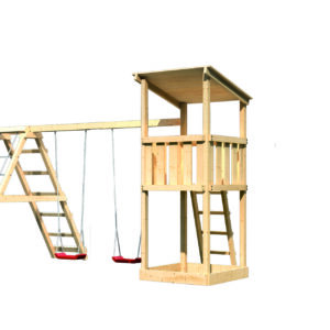 Spielturm Pultdach