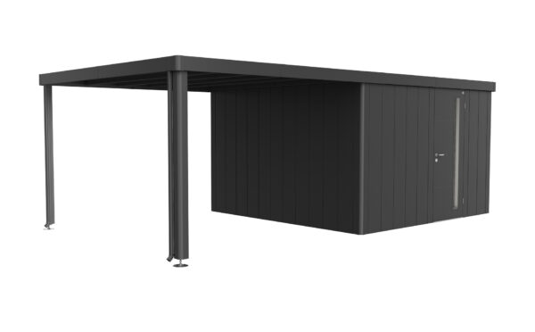 Seitendach zu Gerätehaus Neo