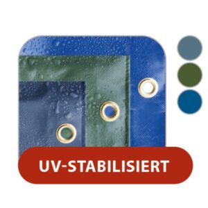 A-TEX PVC-Abdeckplane / Gewebeplane (ca. 650 g/m²) Grün 3,5 x 8 m