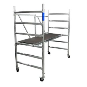 Alumexx FS 100 - Fahrgerüst/Faltgerüst Arbeitshöhe bis 3m, Plattform ohne Luke