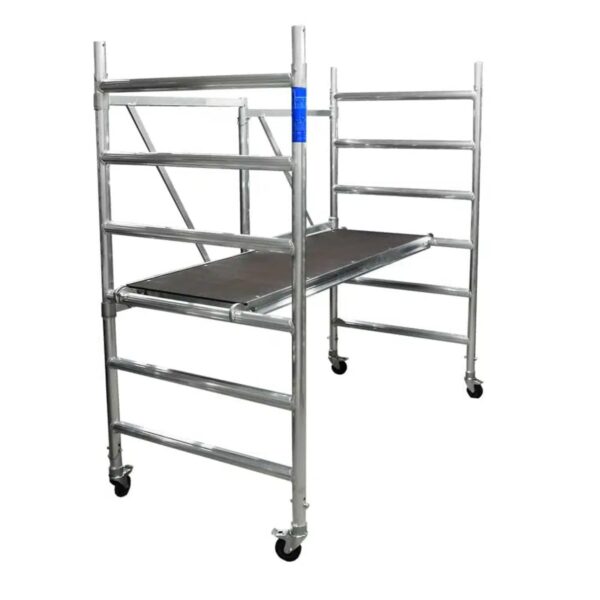 Alumexx FS 100 - Fahrgerüst/Faltgerüst Arbeitshöhe bis 3m, Plattform ohne Luke