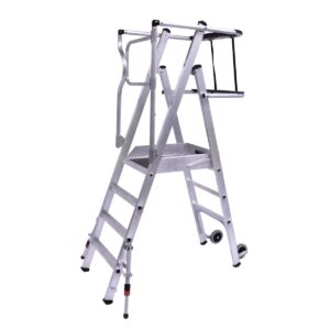 Alumexx Protect-Lagerleiter 4(3+1) Stufen