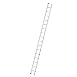 Günzburger Steigtechnik Sprossen-Anlegeleiter 350mm breit ohne Traverse 16 Sprossen