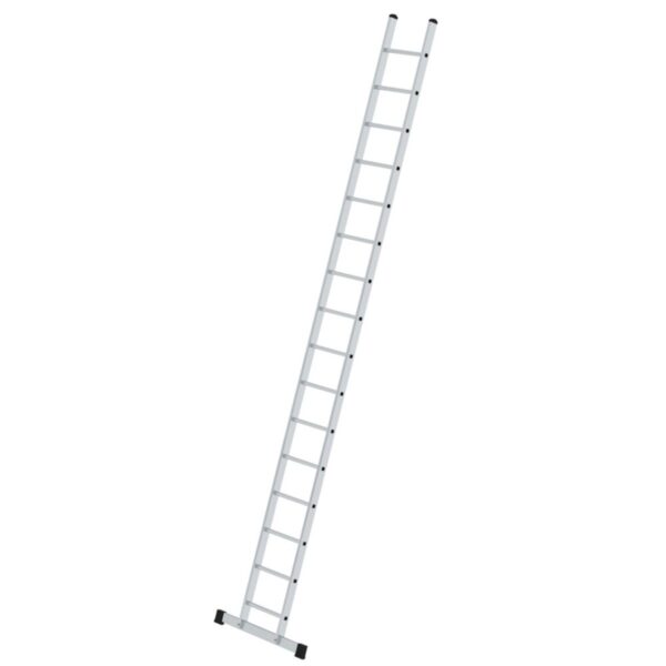 Günzburger Steigtechnik Sprossen-Anlegeleiter mit Standard-Traverse 16 Sprossen
