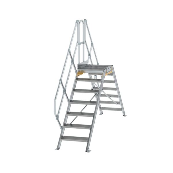 Günzburger Steigtechnik Überstieg 45° Stufenbreite 600 mm 7 Stufen
