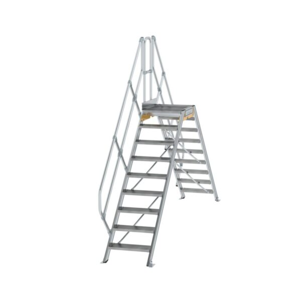 Günzburger Steigtechnik Überstieg 45° Stufenbreite 600 mm 9 Stufen