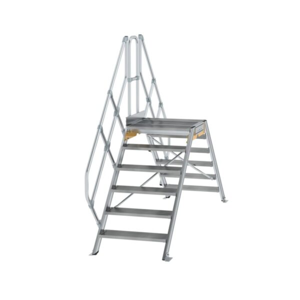 Günzburger Steigtechnik Überstieg 45° Stufenbreite 800 mm 6 Stufen