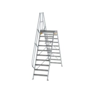 Günzburger Steigtechnik Überstieg 60° Stufenbreite 800 mm 10 Stufen