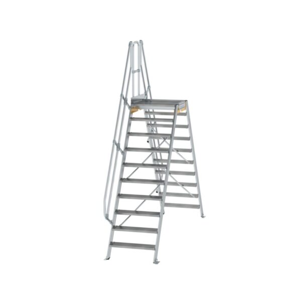 Günzburger Steigtechnik Überstieg 60° Stufenbreite 800 mm 10 Stufen