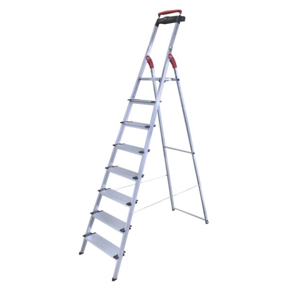 Hailo L100 TopLine 8-stufig 8 Stufen, Stufenstehleiter